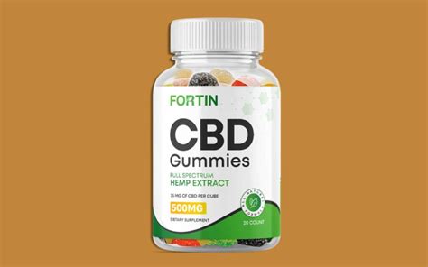 Fortin CBD Gummies Reviews: A Comprehensive Guide to Pain Relief and Wellness