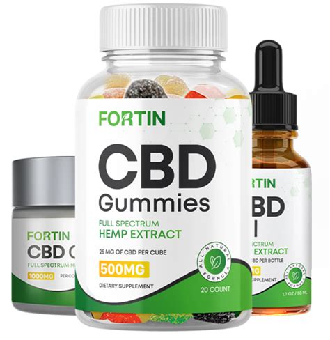 Understanding the Benefits and Effectiveness of Fortin CBD Gummies