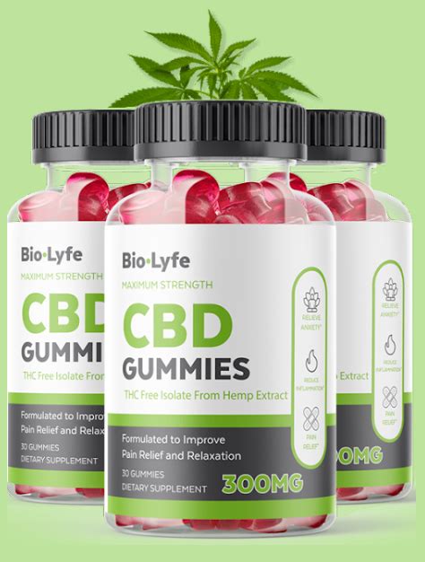 Understanding the Benefits of Bio Lyfe CBD Gummies 300mg for a Healthier Lifestyle