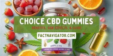 Understanding the Benefits of Choice CBD Gummies: A Comprehensive Guide