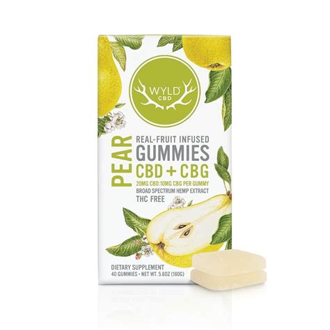 Wyld CBD Pear Gummies: A Comprehensive Guide to Their Benefits and Effectiveness